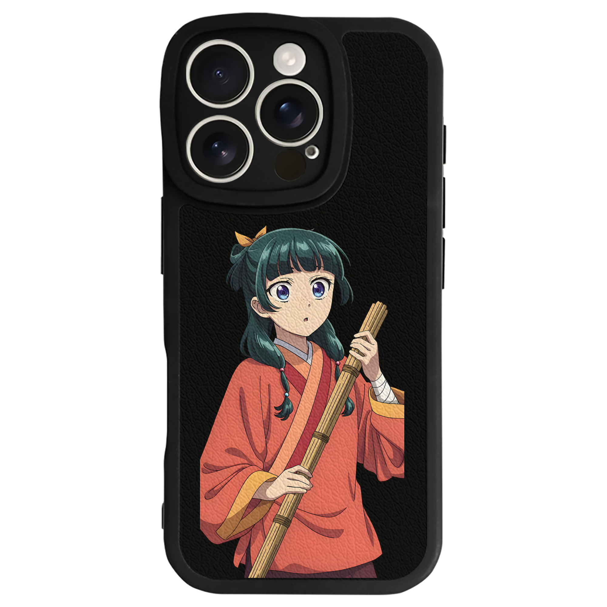 薬屋のひとりごと The Apothecary Diaries 【iPhone 16シリーズ対応】シリコンスマホケース（レザー調） 材質：シリコン